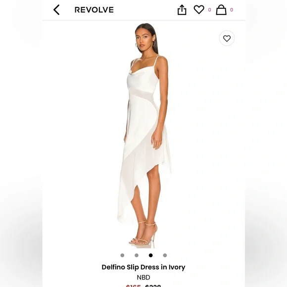 Revolve white dress - Picture 1 of 7